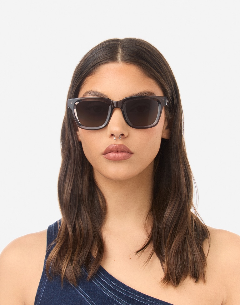 Sunglasses Hawkers ONE UPTOWN - CRISTAL GREY MOSS