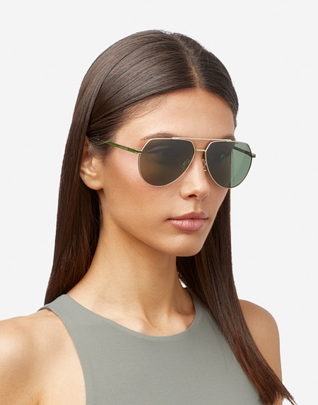 Lentes de sol Hawkers SHADOW - POLARIZED GOLD ALIGATOR