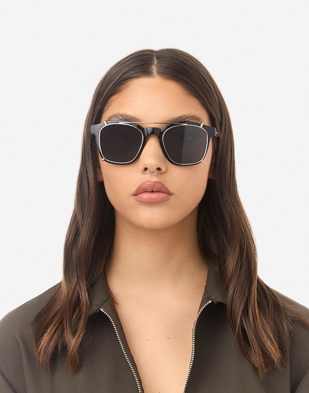 Sunglasses Hawkers DOT - CLIP ON POLARIZED BLACK BB