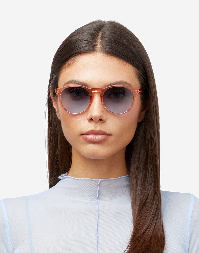 Sonnenbrille Hawkers CRYSTAL CHAMPAGNE - DEEP BLUE BEL AIR