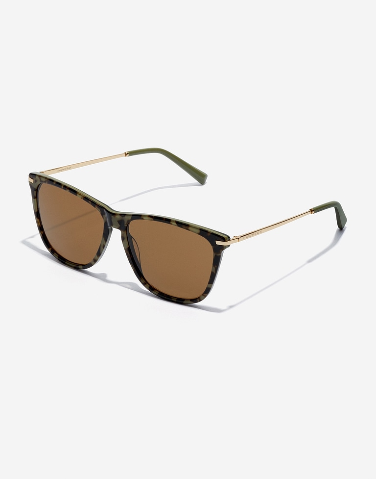 Nos Lunettes de Soleil Hawkers ONE CROSSWALK - HAVANA GREEN OLIVE