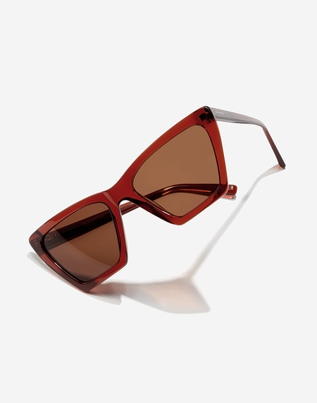 Hawkers sunglasses FLUSH - POLARIZED RUSSIAN RED BROWN