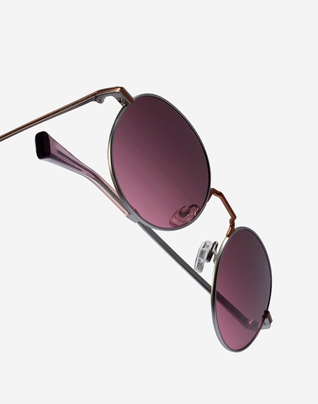 Sunglasses Hawkers SILVER RED MOMA