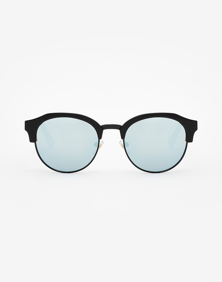 Sunglasses Hawkers BLACK - NAVY BLUE CHROME CLASSIC ROUNDED