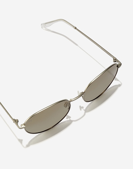 Nos Lunettes de Soleil Hawkers VENT - POLARIZED SILVER BEIGE
