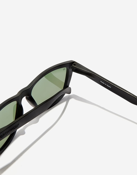 Sunglasses Northweek REGULAR MATTE BLACK - EMERALD