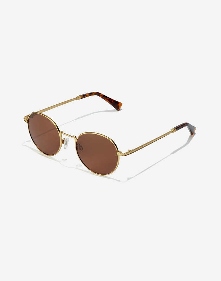 Sunglasses Hawkers MOMA - POLARIZED GOLD HAVANA