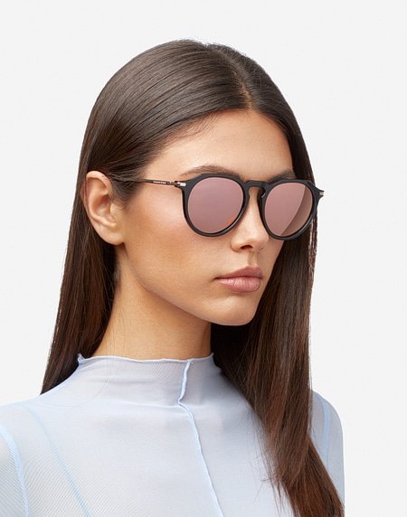 Lentes de sol Hawkers WARWICK CROSSWALK - POLARIZED BLACK ROSE GOLD
