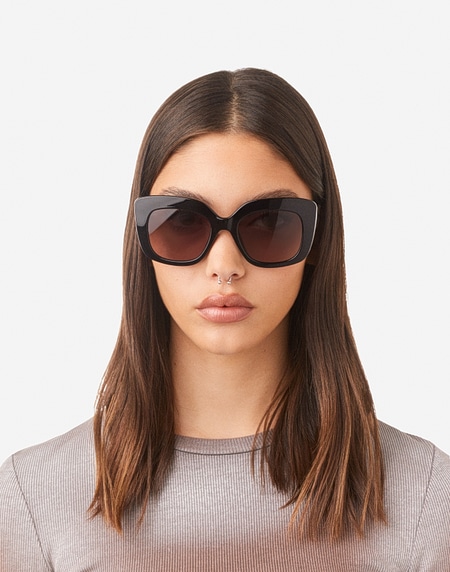 Sonnenbrille Hawkers TANGO - CAREY SMOKY BLACK ECO