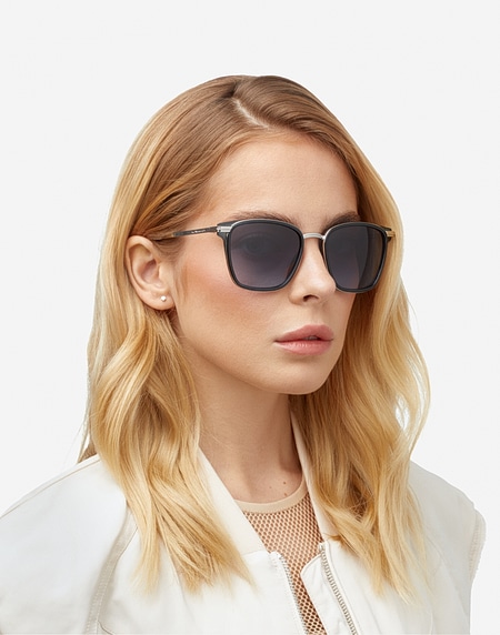 Sonnenbrille Hawkers INK - NAVY BLUE DENIM