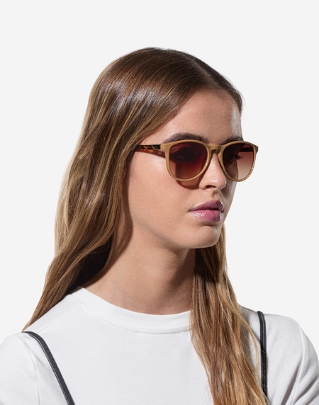 Sunglasses Hawkers OLLIE XS - LIGHT CAMEL TERRACOTA