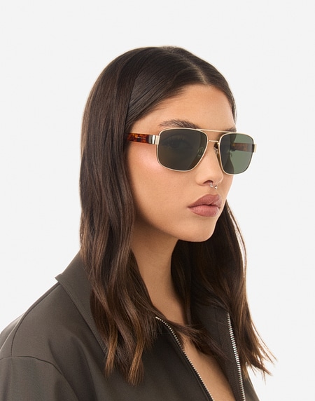 Lentes de sol Hawkers FALCON - POLARIZED GOLD GREEN