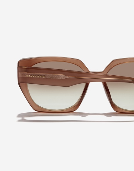 Lentes de sol Hawkers BOUJEE - LIGHT BROWN NATURE ECO