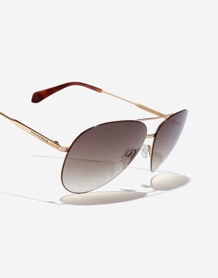 Sunglasses Hawkers GOLD BROWN GRADIENT COLE