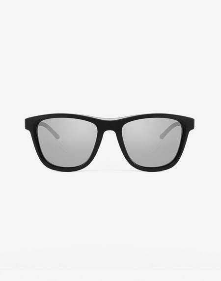 Sunglasses Hawkers BLACK WHITE RUBBER - CHROME ONE S