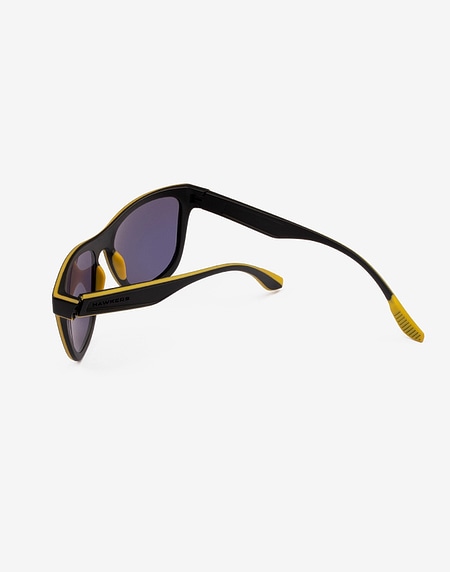 Sunglasses Hawkers BLACK YELLOW RUBBER - ACID ONE S