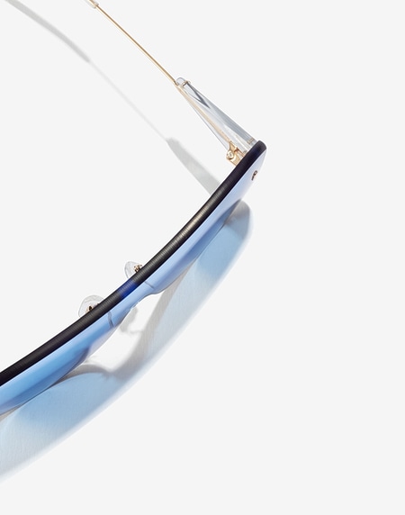 Sunglasses Hawkers GOLD LIGHT BLUE FAINT