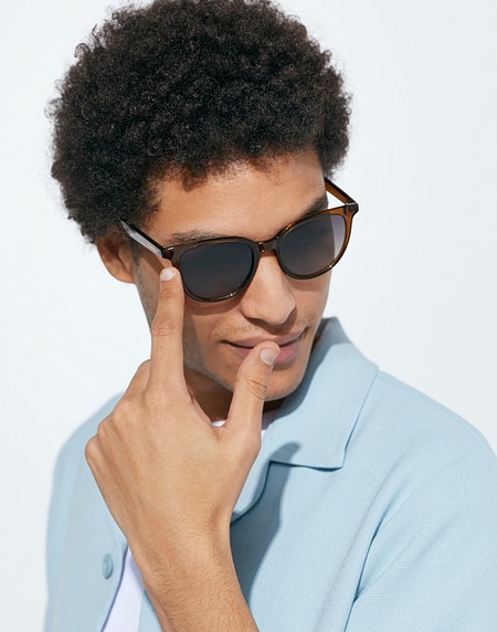 Sunglasses Hawkers B-TOWN - EARTH SMOKY BLACK