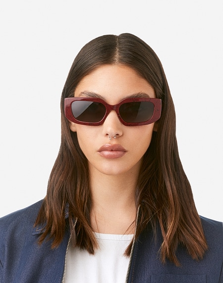 Oculos de sol Hawkers TRENDSET - RED MARBLE BLACK