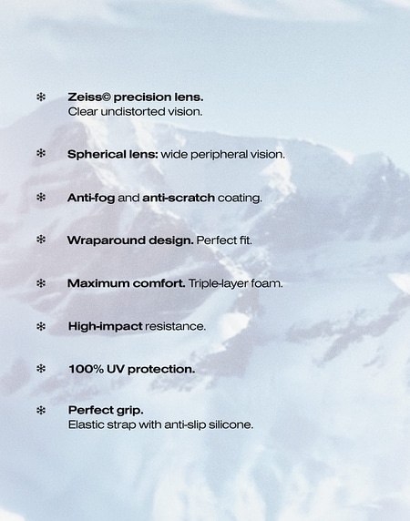 Ski Goggles Hawkers FROSTIK - BROWN EDELWEISS