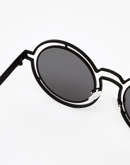 Sunglasses Hawkers BLACK SILVER HF2