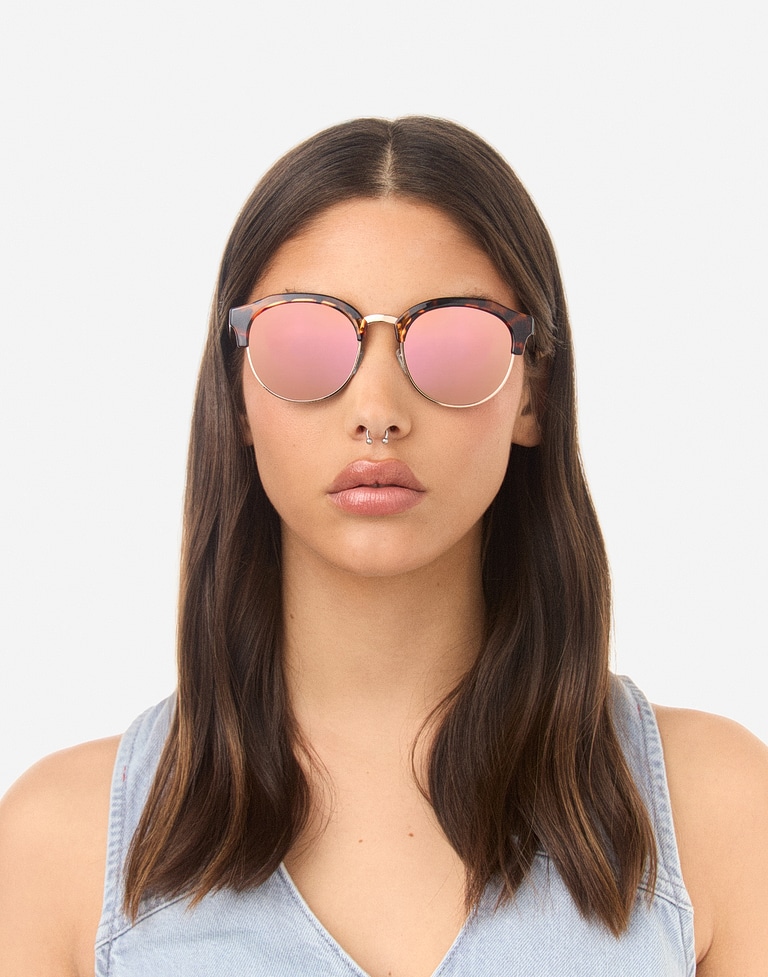 Gafas de sol Hawkers CAREY - ROSE GOLD CLASSIC ROUNDED