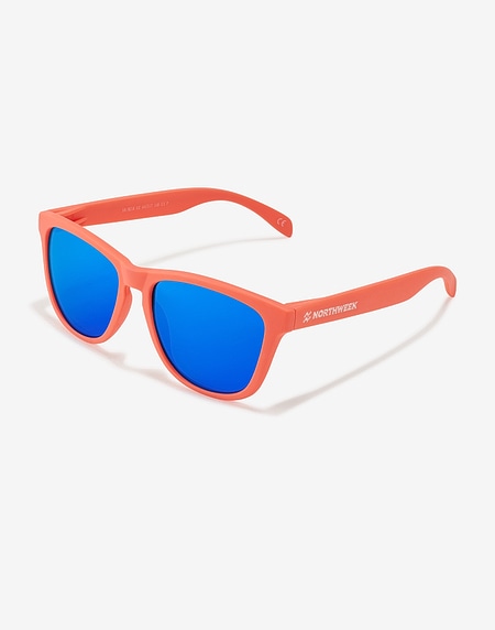 Sunglasses Northweek REGULAR MATTE CORAL - BLUE POLARIZED