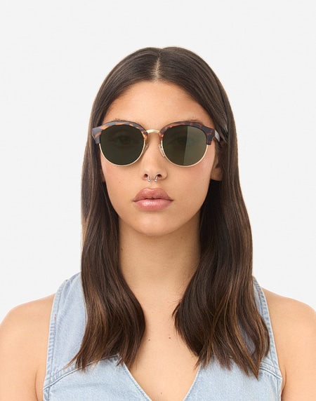 Sunglasses Hawkers CLASSIC ROUNDED - POLARIZED GREEN