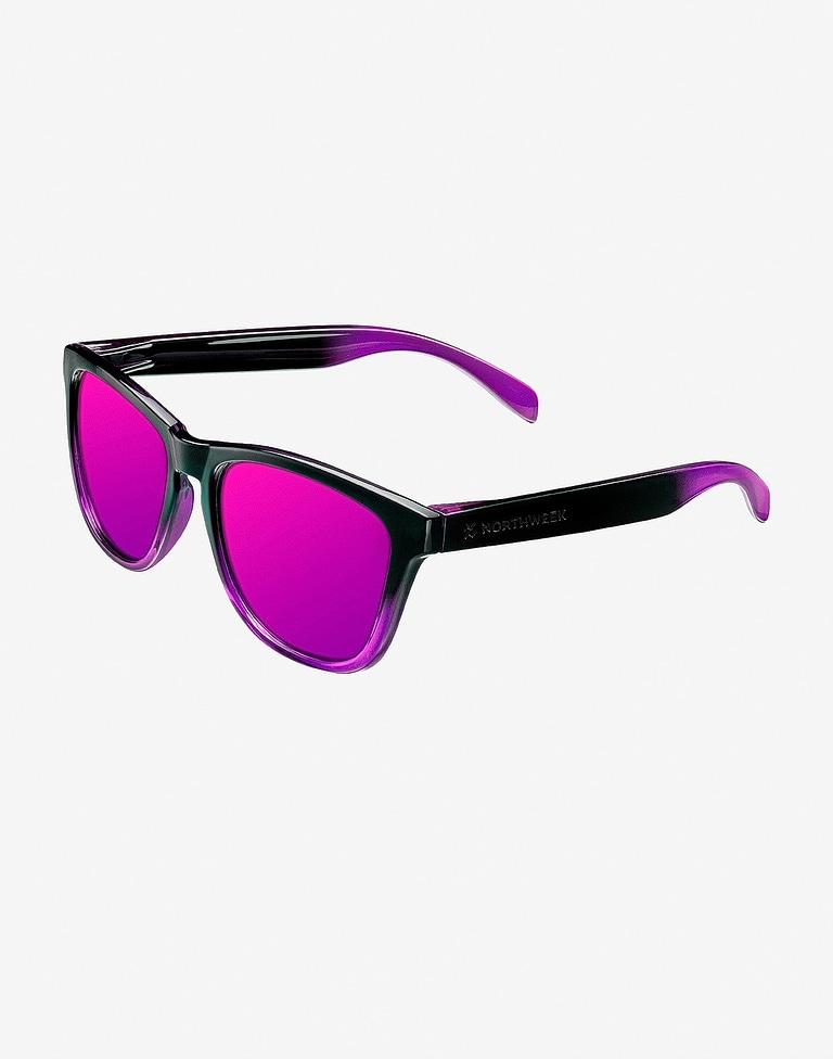 Sunglasses Northweek GRADIANT BLACK/PURPLE - PURPLE POLARIZED
