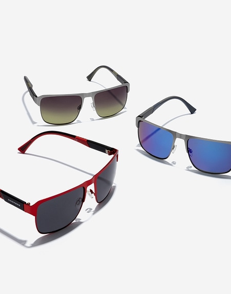 Sunglasses Hawkers REETZY - GUN METAL MOSS