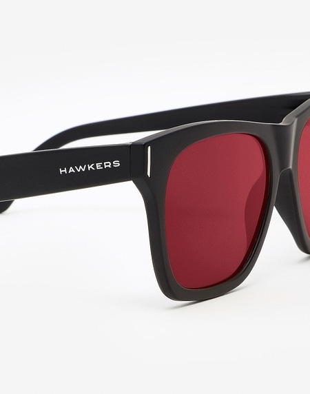 Sunglasses Hawkers CARBON BLACK RED SUNSET XL