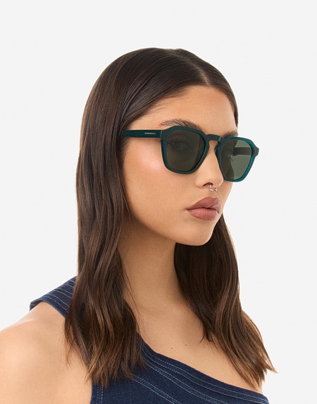 Sunglasses Hawkers BLACKJACK - DEEP TURQUOISE ECO