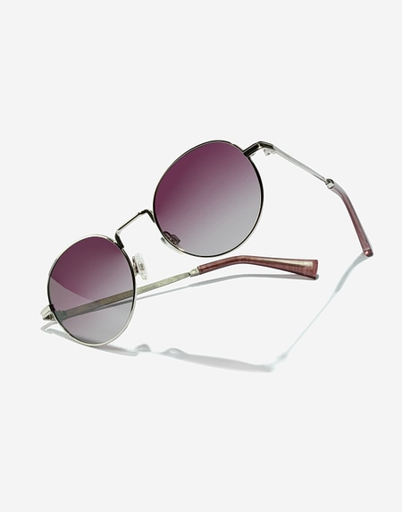 Lentes de sol Hawkers MOMA - POLARIZED SILVER GRAPE