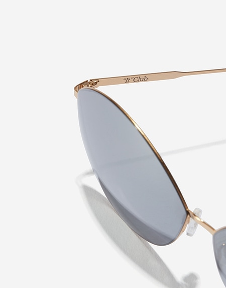 Sunglasses Hawkers GOLD CHROME BESSIE