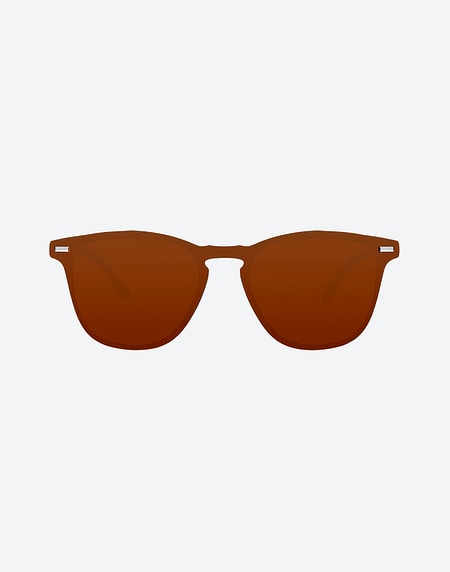 Lentes de sol Northweek WALL PHANTOM MATTE BLACK - AMBAR POLARIZED