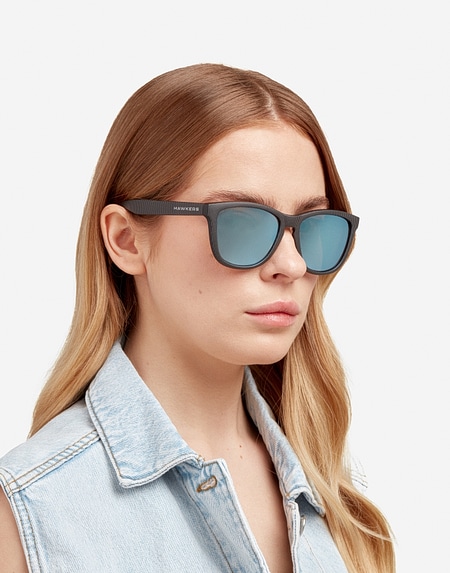 Sunglasses Hawkers CARBONO BLUE CHROME ONE XL