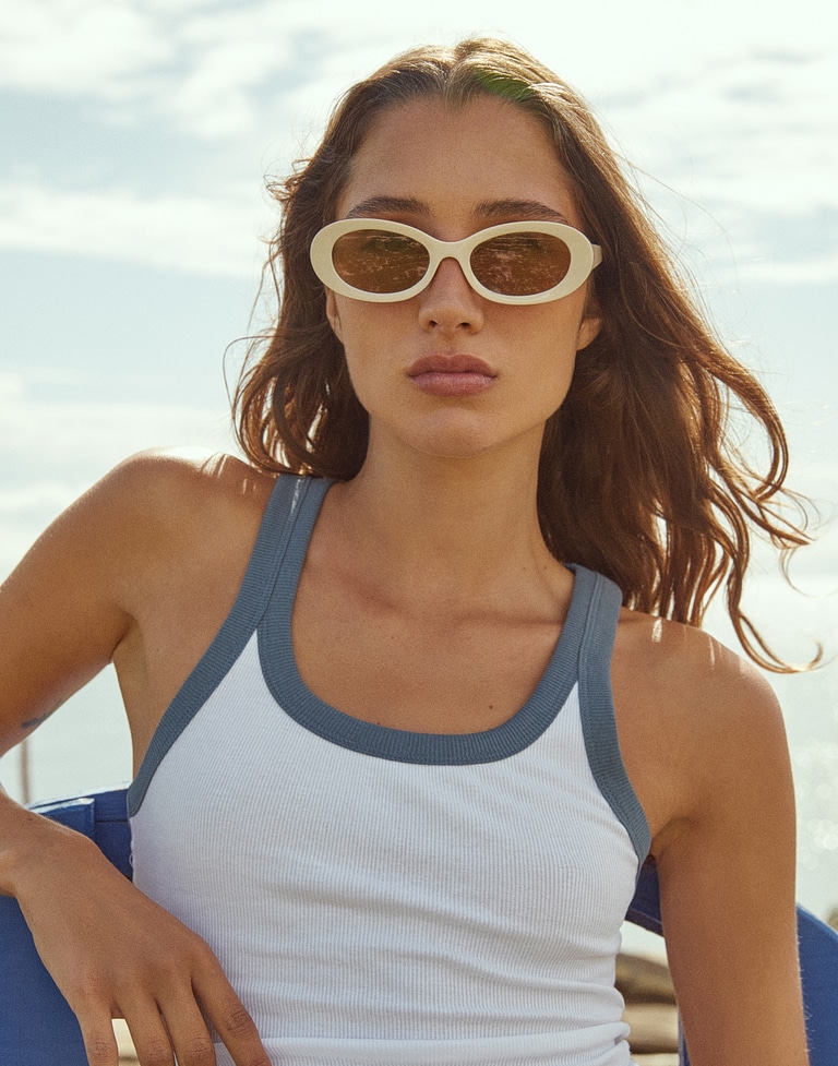 Sunglasses HAWKERS GLIMMER - CREAM HAZELNUT