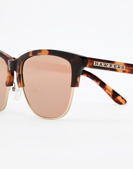 Nos Lunettes de Soleil Hawkers CAREY - ROSE GOLD CLASSIC X
