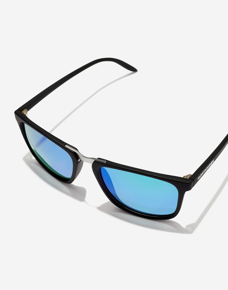 Lentes de sol Northweek SHELTER MATTE BLACK - GREEN POLARIZED