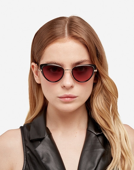 Sunglasses Hawkers BLACK WINE FELINE