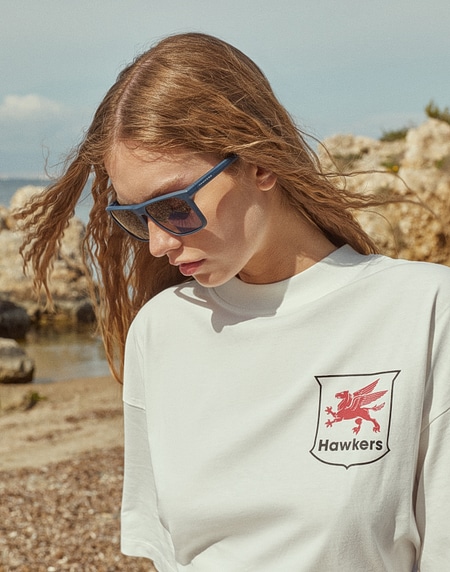 Sunglasses HAWKERS HORIZON - MIDNIGHT BLUE STORM