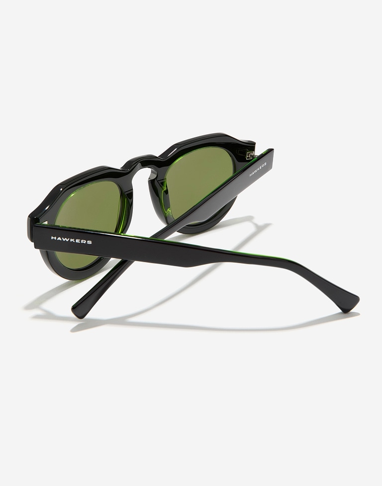 Nos Lunettes de Soleil Hawkers WARWICK UPTOWN - BLACK LIME JUNIPER