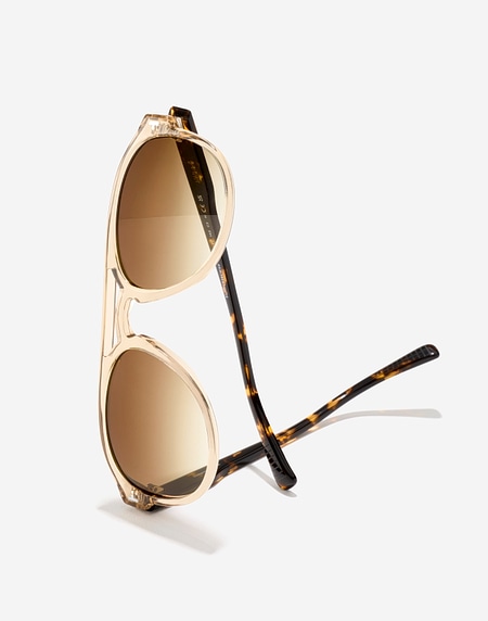 Sunglasses Hawkers DIVER - CHAMPAGNE SMOKY BROWN
