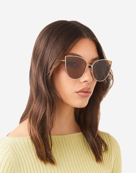 Nos Lunettes de Soleil Hawkers ALL IN - POLARIZED GOLD OLIVE