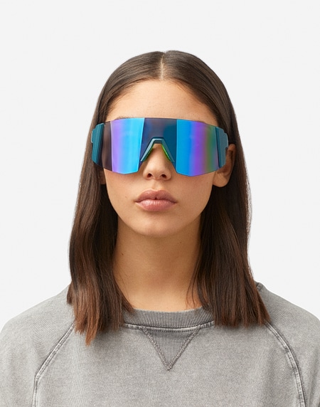 Lentes de sol Hawkers LYNX BIG - TEAL BLUE