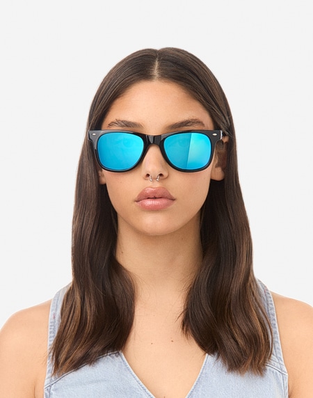Sunglasses Hawkers SLATER - POLARIZED BLACK BLUE