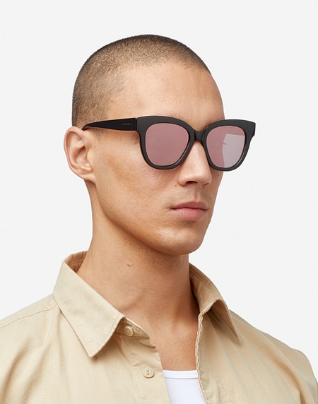 Sunglasses Hawkers BLACK ROSE GOLD AUDREY