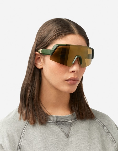 sports sunglasses Hawkers NEXUS - MILITARY GREEN GOLD