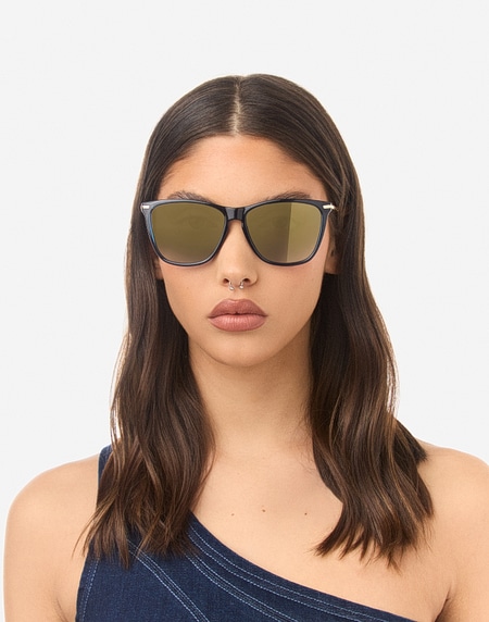 Lentes de sol Hawkers ONE CROSSWALK - NAVY GRADIENT GOLD