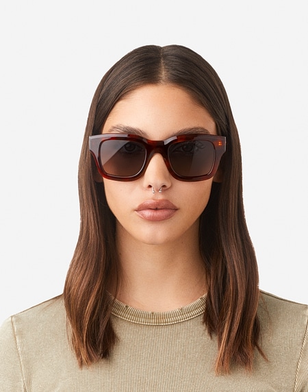 Oculos de sol Hawkers CULTURE - RED CAREY SMOKY BLACK